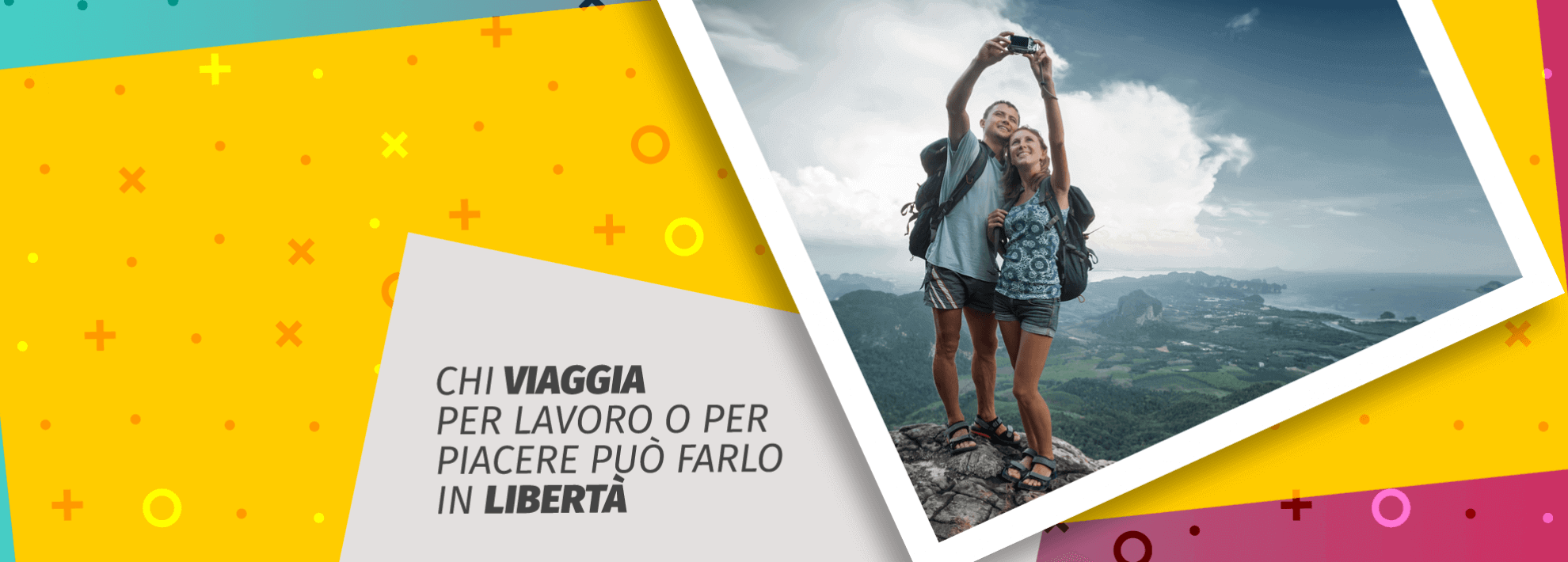 Chi viaggia per lavoro o per piacere può farlo in libertà